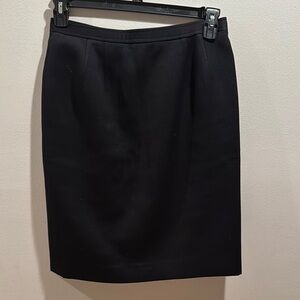 Oscar de la Renta Wool Skirt 10